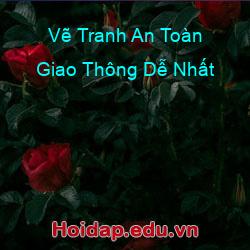 Vẽ Tranh An Toàn Giao Thông Dễ Nhất