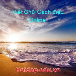 Viết Chữ Cách điệu Online