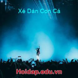 Xé Dán Con Cá
