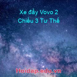 Xe đẩy Vovo 2 Chiều 3 Tư Thế
