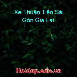 Xe Thuận Tiến Sài Gòn Gia Lai