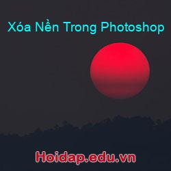 Xóa Nền Trong Photoshop