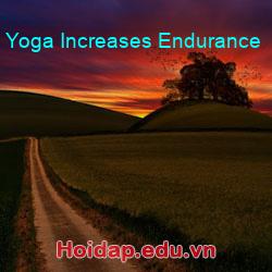 Yoga Increases Endurance