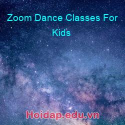 Zoom Dance Classes For Kids
